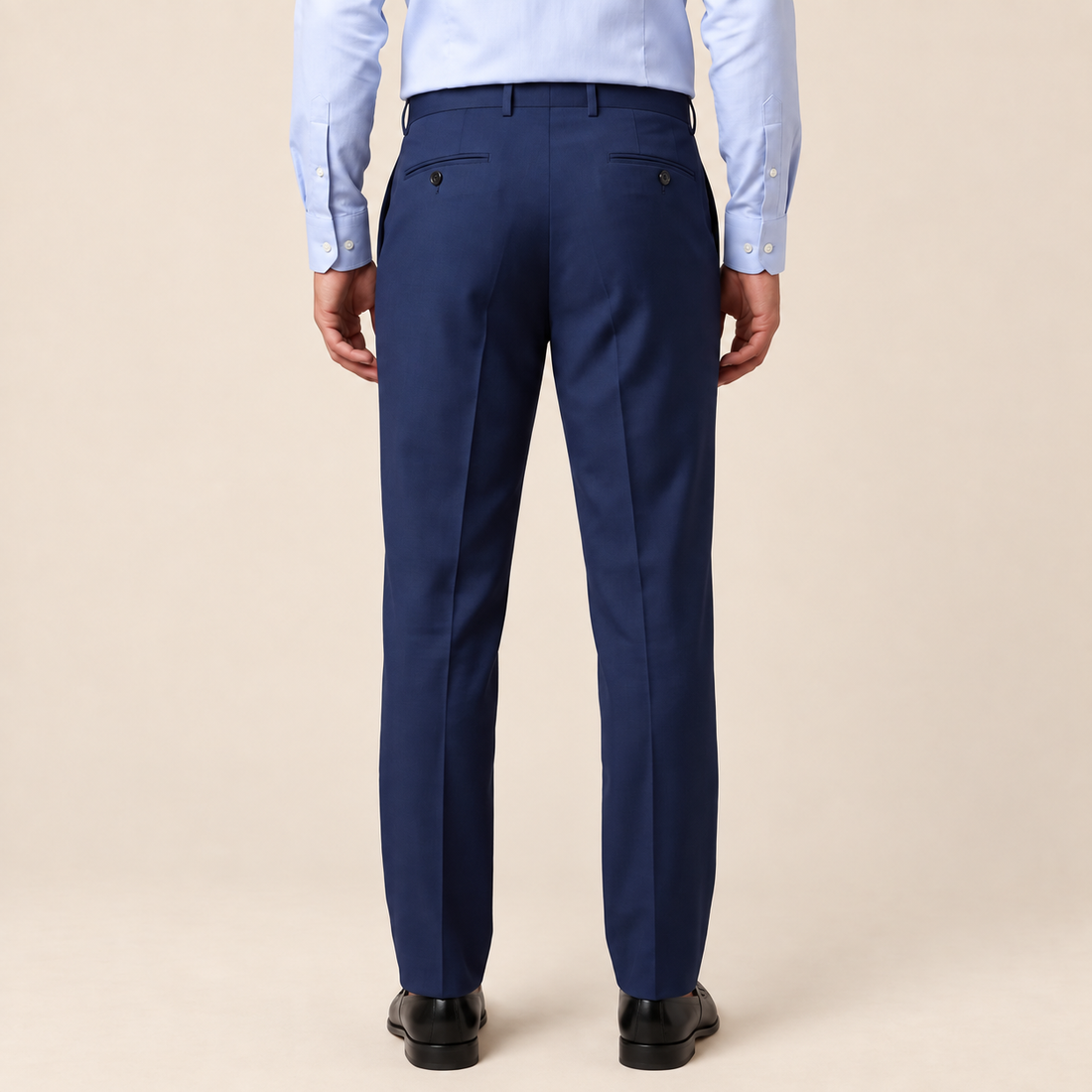 Men's Tailored Flat Front Trousers