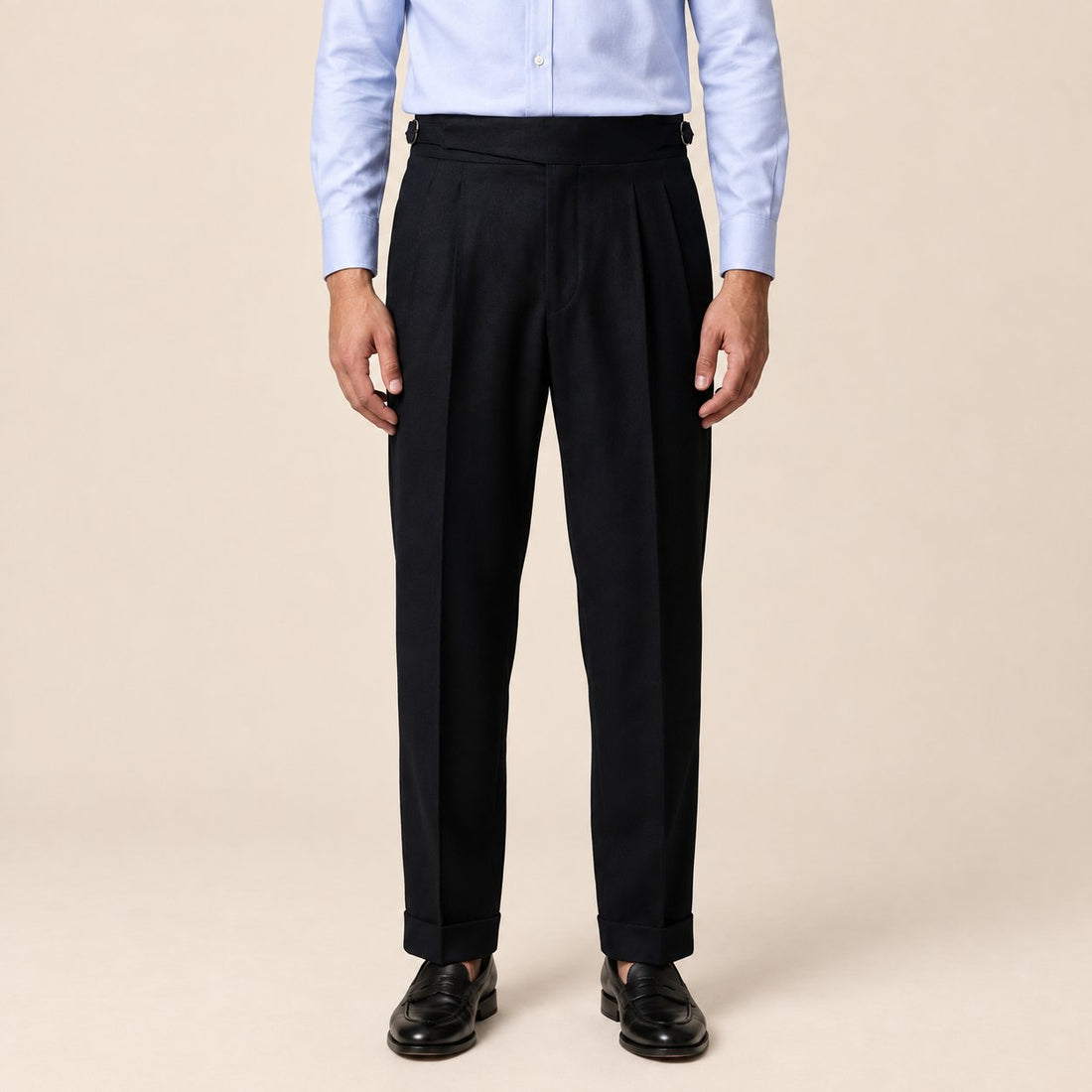 Men's Tailored fit Pleated Trousers