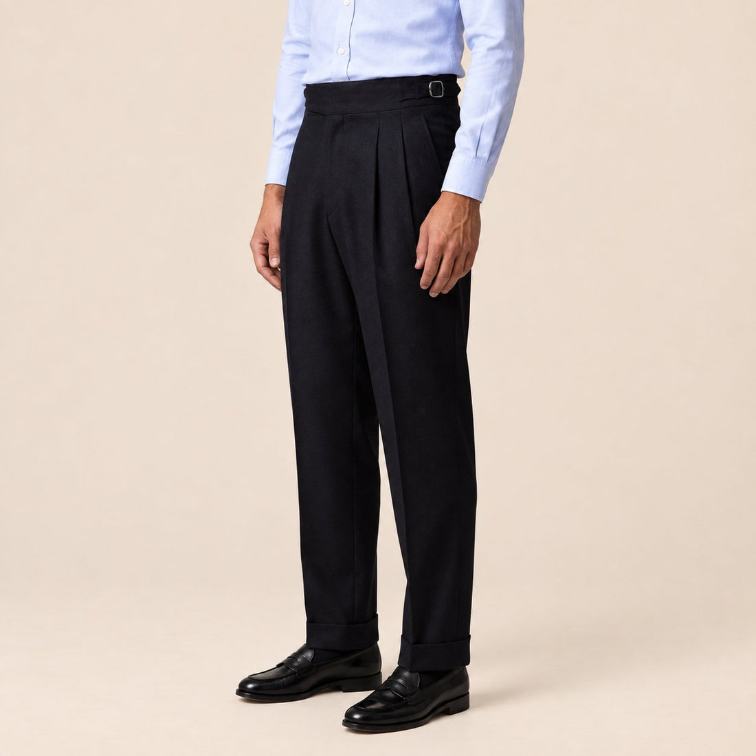 Men's Tailored fit Pleated Trousers