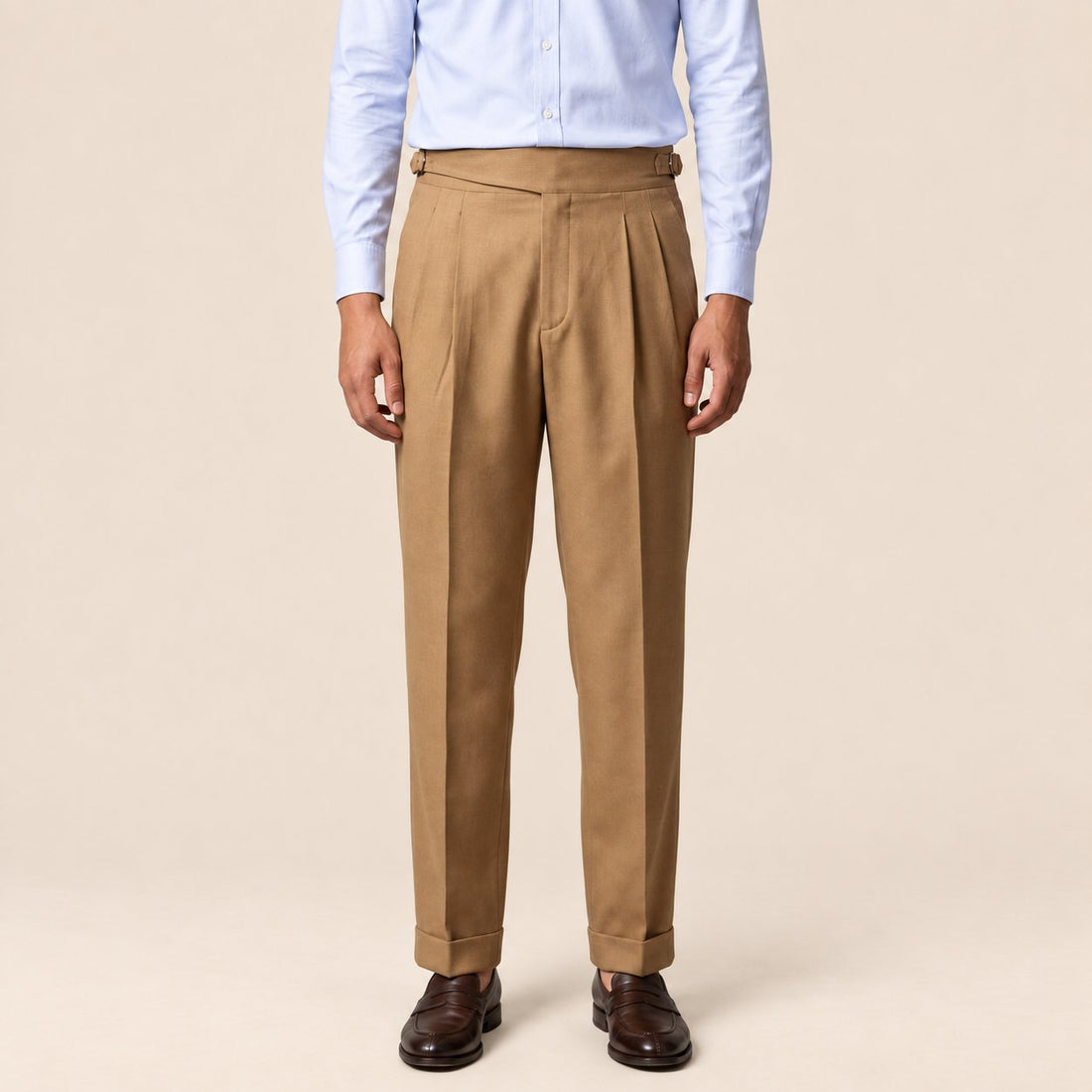 Men's Tailored fit Pleated Trousers