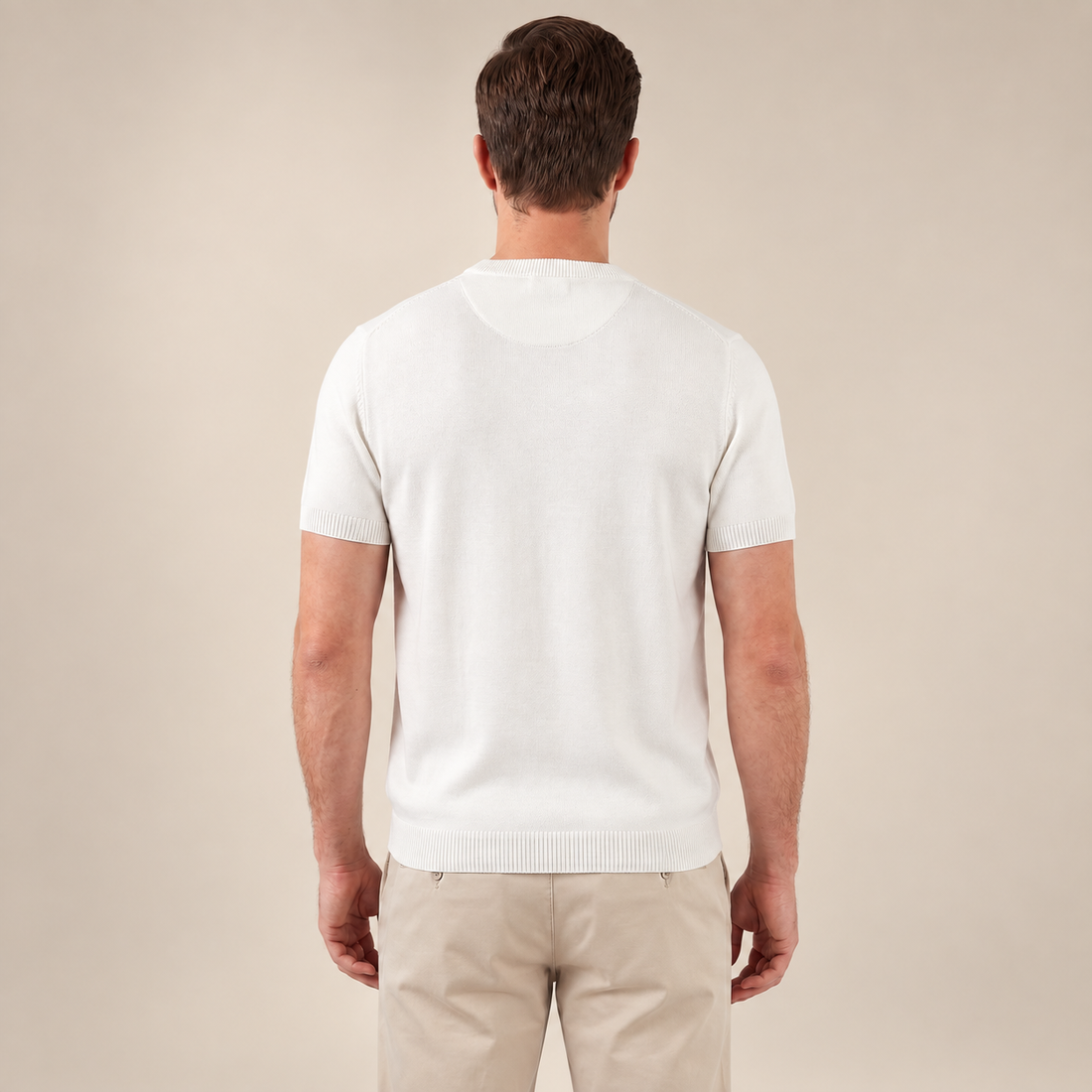 Men's Textured Knit T-Shirt