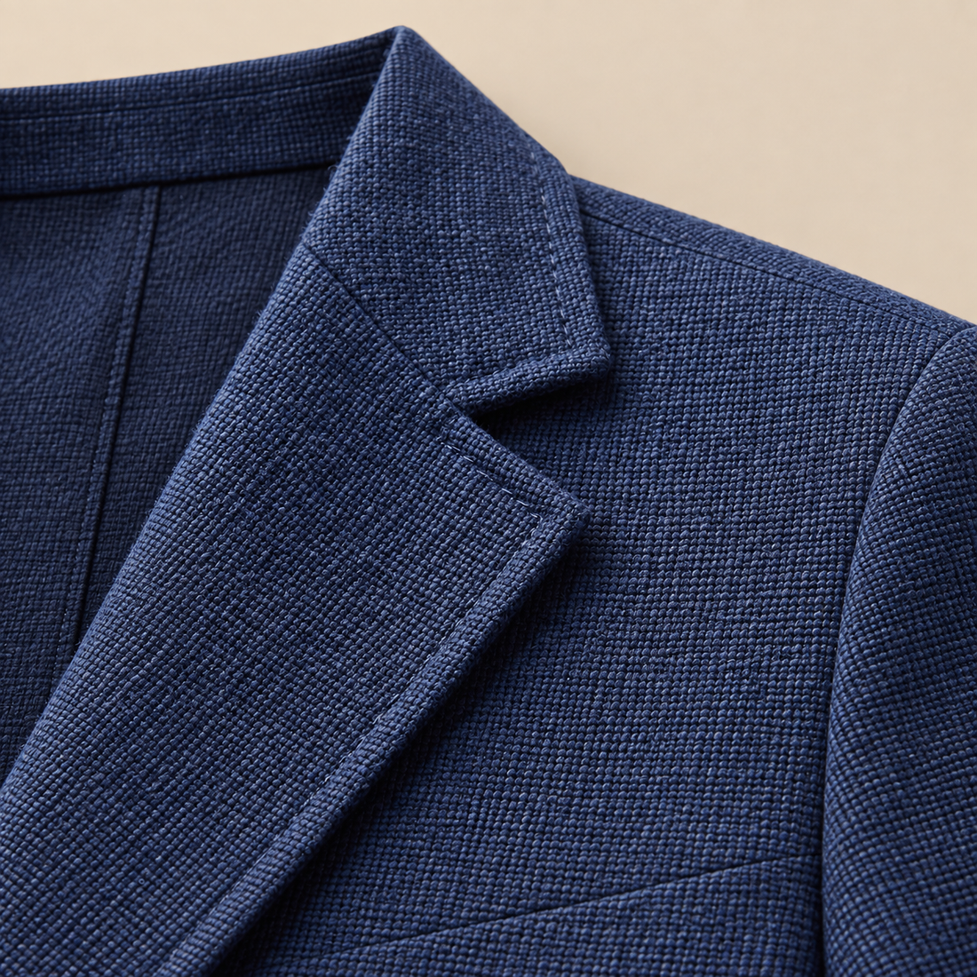 Men's Textured Two-Button Blazer