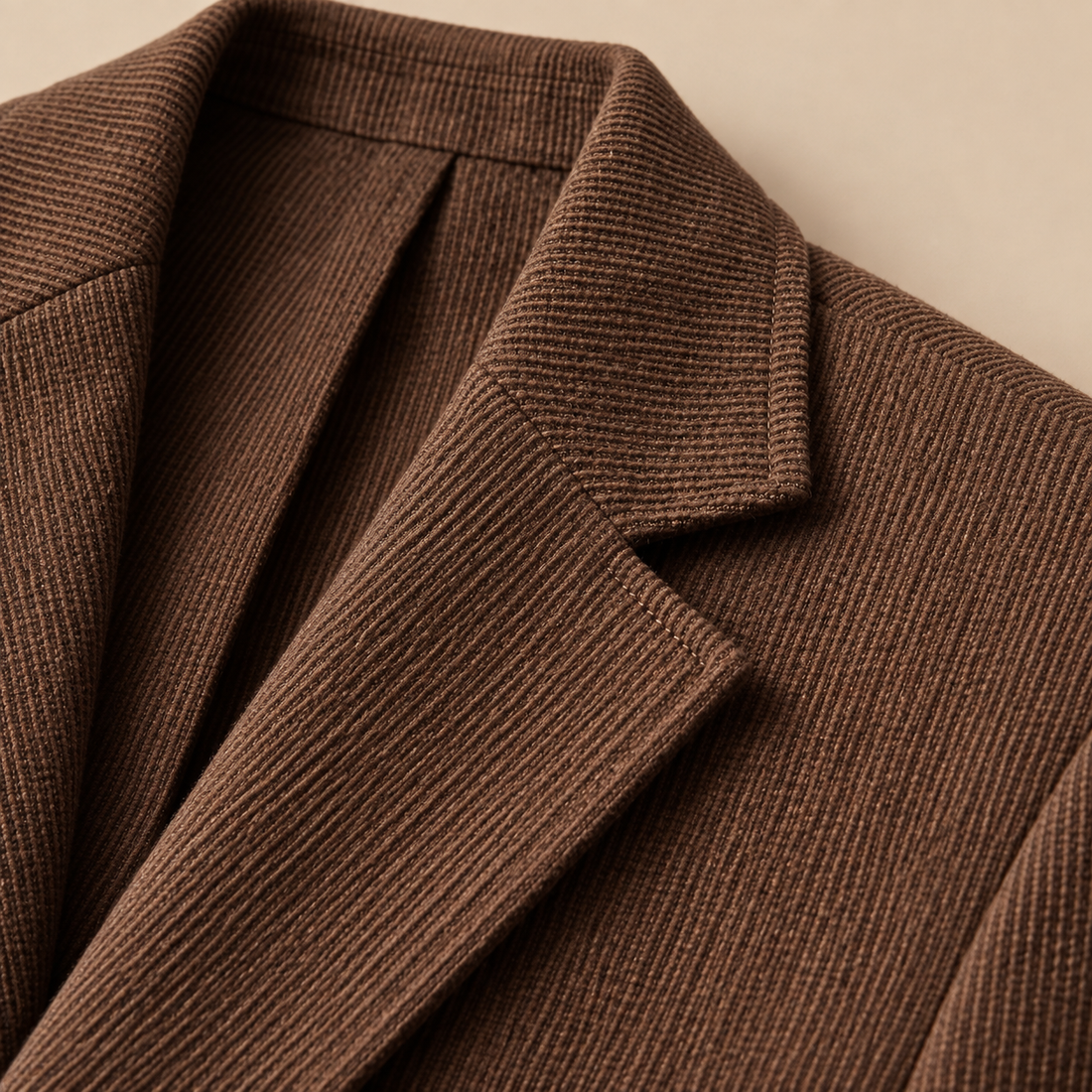 Men's Textured Two-Button Blazer