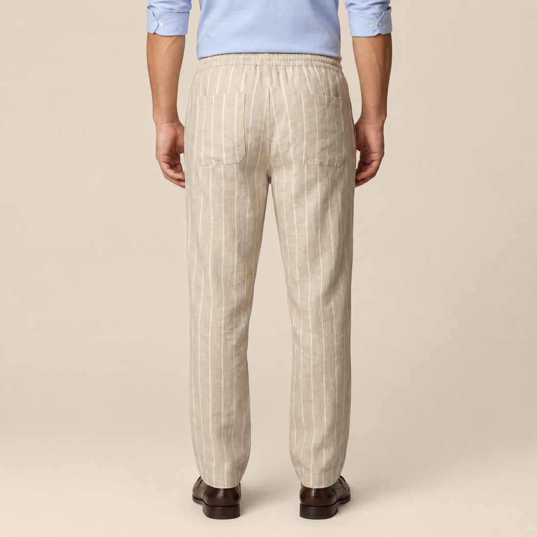 Men's Trousers with Drawstring Waist