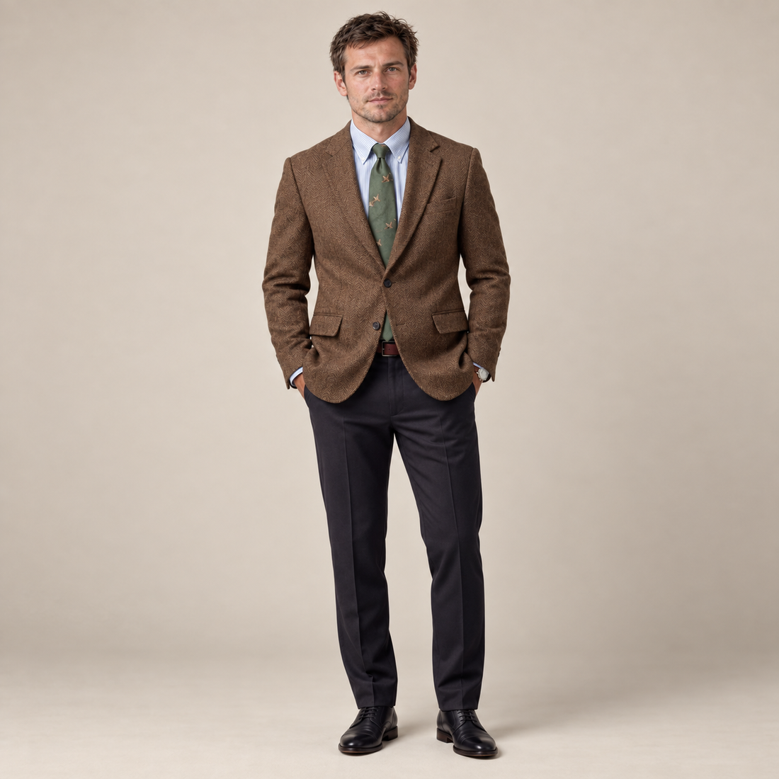 Men's Vintage Blazer Jacket
