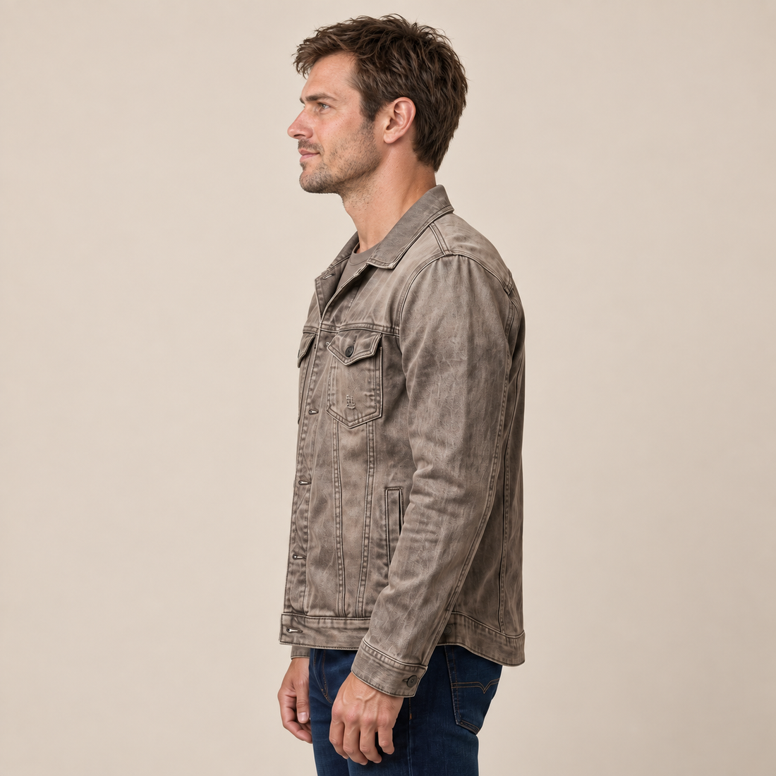 Men's Vintage Multi-Pocket Jacket