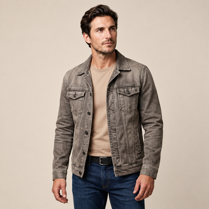 Men's Vintage Multi-Pocket Jacket