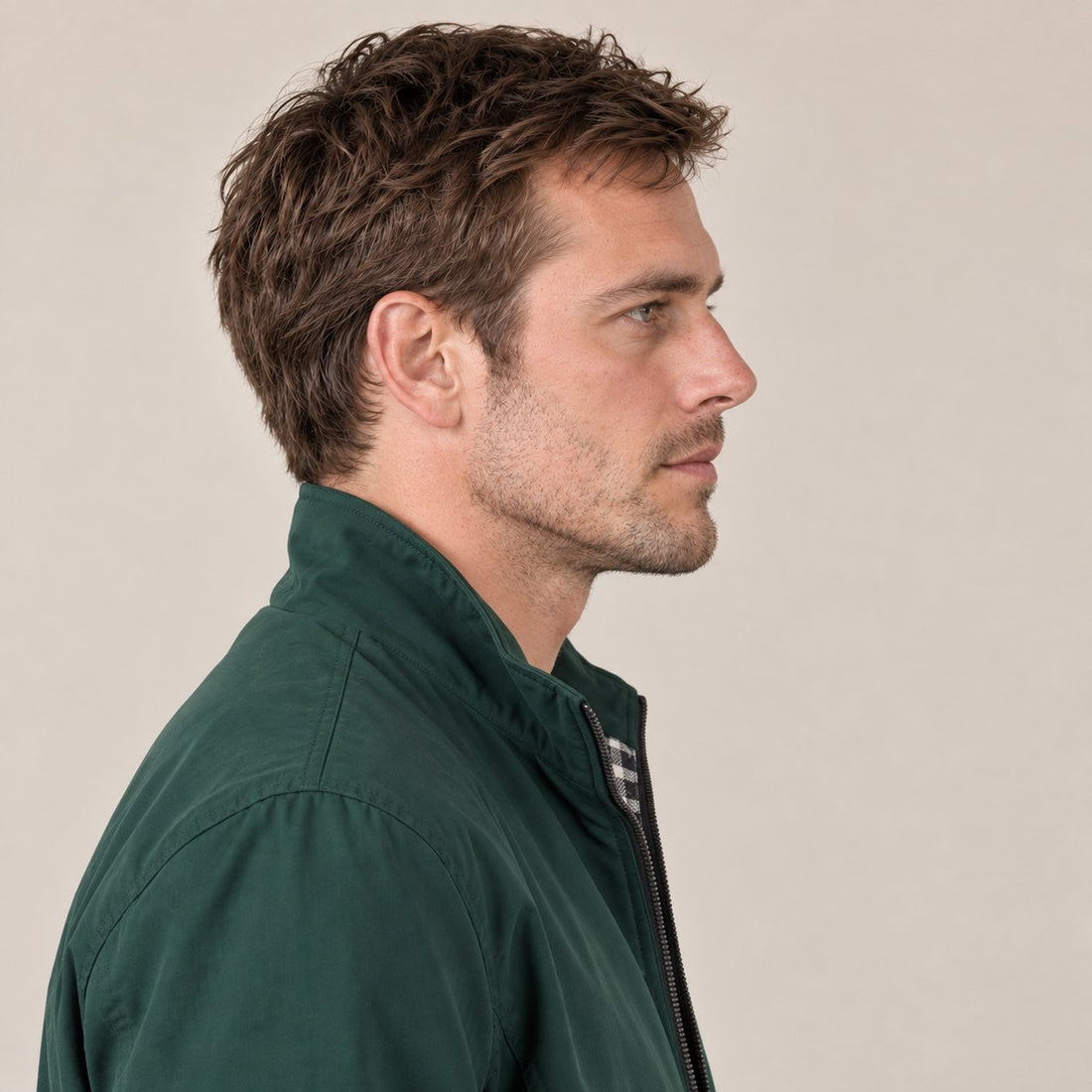 Men's Windproof High Collar Jacket