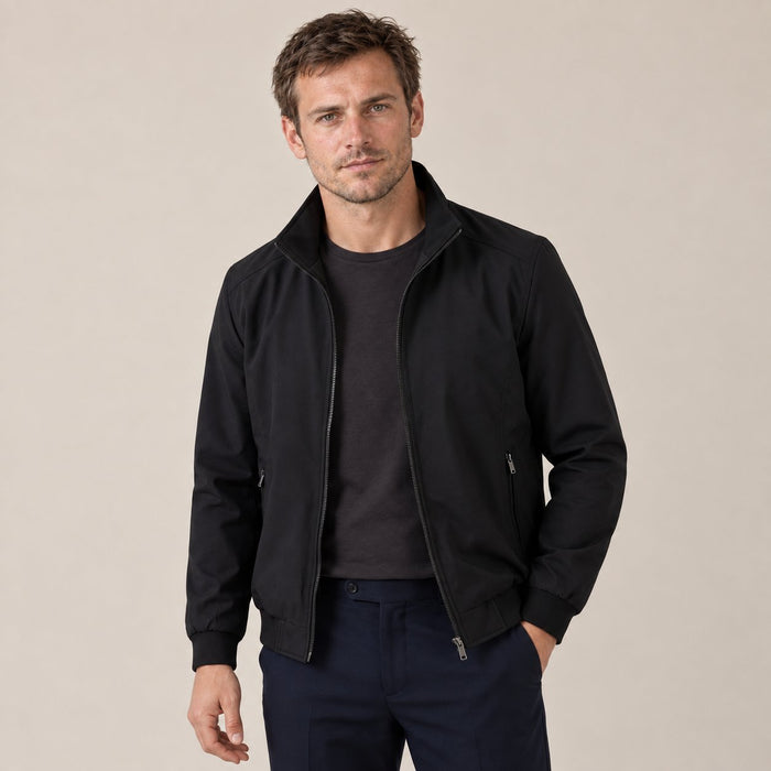 Men's Windproof High Collar Jacket