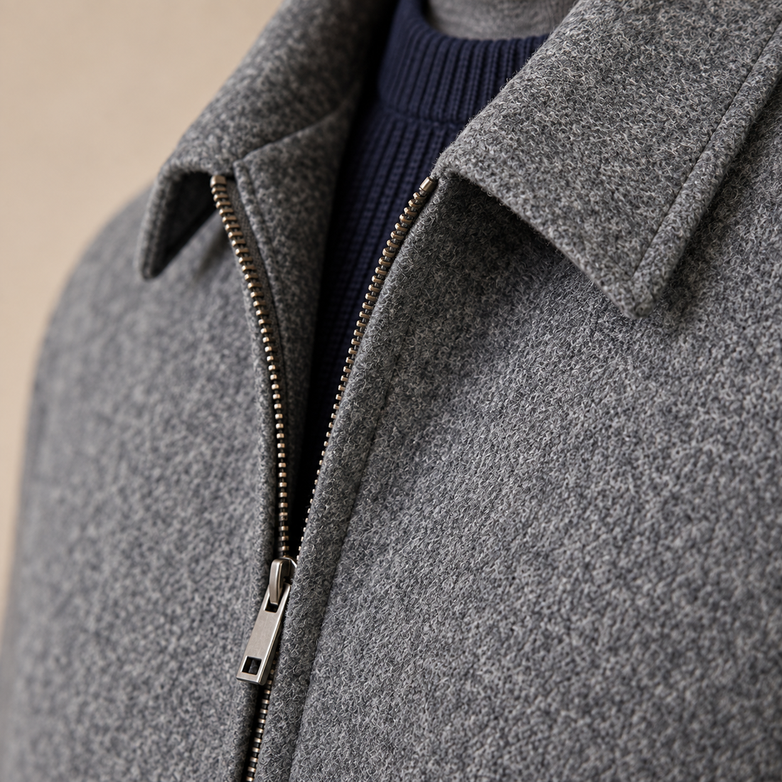 Men's Wool Blend Jacket