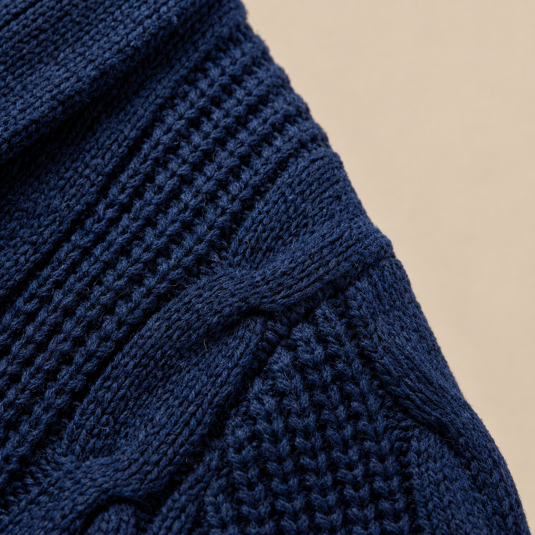 Men's Wool Knitted Cardigan