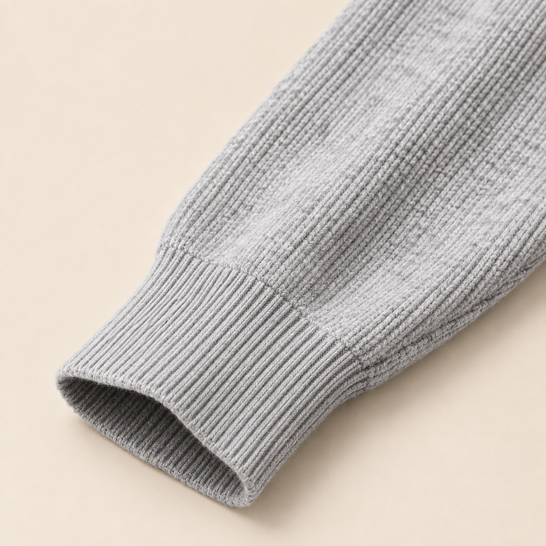 Men's Zip Up Knit Hoodie