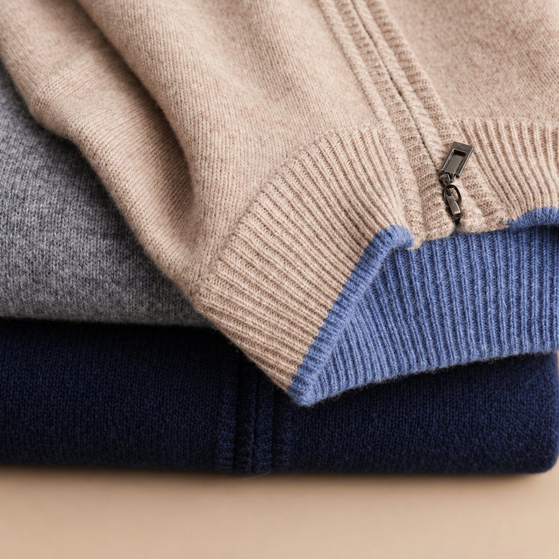 Men's Zip Sweater for Stylish Comfort