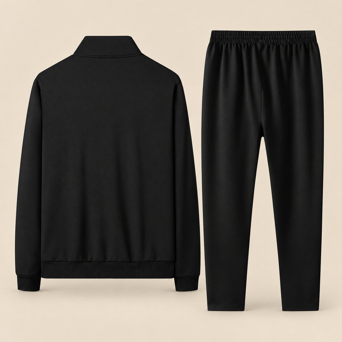Men's Tracksuit Set Zip Up Stand Collar